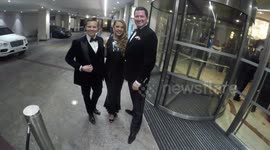 James W Phillips And Gary Edwards  arrive At Dancing With Heroes fundraiser