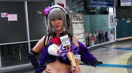 Cosplay event in a Thai shopping mall