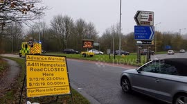 NATO summit 2019 traffic disruption warnings in Watford