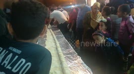 Syrian Restaurant Makes Largest Shawerma Sandwich