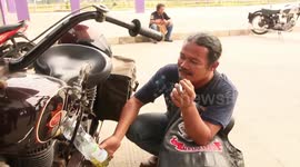 Indonesian motorbike enthusiasts restore classic two-wheelers for their collections