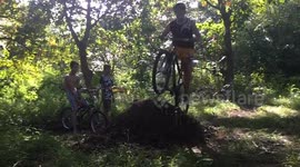Bike Fail trying to look cool to my nephews