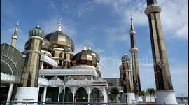 Crystal Mosque in Malaysia considered one of the most unique in world