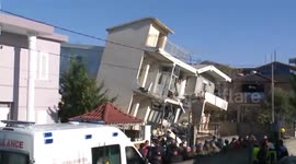 Rescuers continue searching for survivors after earthquake hits Albania