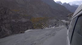Terrifying Karakoram Highway in Pakistan