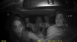 Uber ride gone wrong! Driver turns tables on disruptive passengers