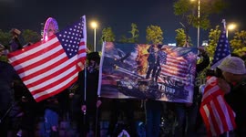 Hongkongers show appreciation to the USA and Trump on Thanksgiving after pro-democracy bill passed