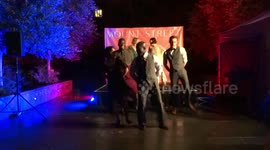 Dance number at Mount Street Christmas Lights switch on 2019