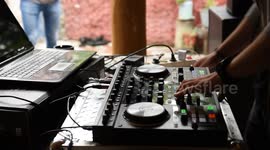 DJ at a party
