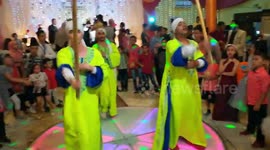 Old Traditional Paissant Dance In Wedding Party