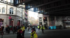 Heavy police presence after 'suspect shot' on London Bridge