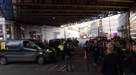 Crowds flee from London Bridge area as police impose cordon
