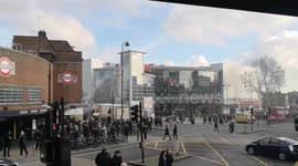 Firefighters tackle blaze at Wood Green cinema in London