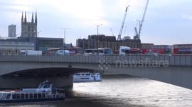 London Bridge remains closed off while police investigate following knife attack by a convicted terrorist