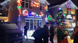 Does this UK street have the best lights this Christmas?