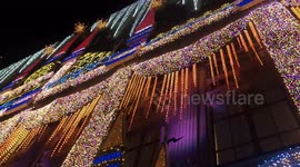 New York City Holiday Light Show 2019
