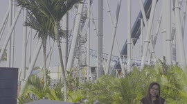 Part 3 Rollercoaster stuck at SeaWorld Gold coast Australia.