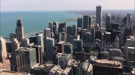Chicago skyline, Millenium Park, Cloudgate lake front, Sears Tower, John Hancock building (rough cuts)