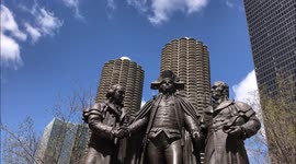 Chicago Riverwalk, Aqua Building, Marina Towers, Chicago Tribune, Chicago River (rough cuts)