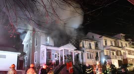 House fire, Coal Township, Pa