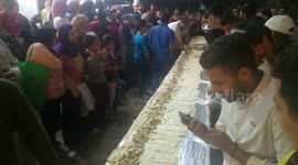 Longest Special Made Shawerma For Poor People