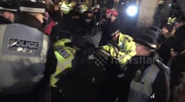 Punch thrown in scuffle outside Buckingham Palace as NATO leaders meet Queen
