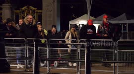 Trump supporters leave demo accompanied by police after fight