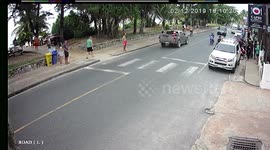 American tourist chased down street by angry chef after complaining about quality of food at Thai restaurant