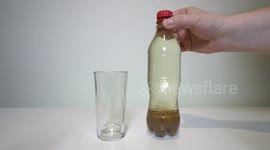 YouTuber makes Coca-Cola turn transparent by using milk in ASMR experiment