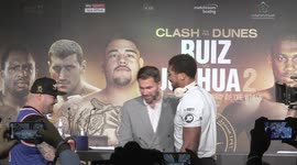 Andy Ruiz Jnr vs Anthony Joshua FACE OFF in Saudi Arabia