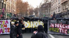 Violence in Lyon as protests against retirement reform grip France