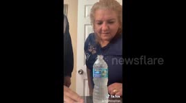 Hilarious prank gets Hispanic mom soaked in Florida