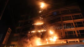 400 tourists evacuated after fire at Holiday Inn in Thailand