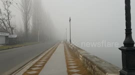 Cold winds and dense fog disrupt flights in northern India