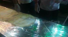 18 Metre Long Shawerma Enters World Record