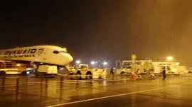 Flights cancelled as Storm Atiyah makes landfall in UK and Ireland