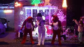 Does this UK street have the best lights this Christmas?