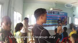 underwater Cleanup day
