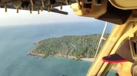 Police helicopter searches for Polish tourist and Thai woman who went missing while kayaking