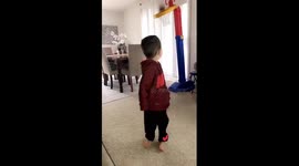 The next Lebron? Cleveland boy makes AMAZING trick shots to be like his idol