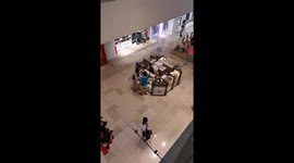 Angry mother 'hurls air freshner' in shop assistant's face after trying to return product