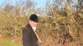 Prince Charles' former hunt under fire after activist filmed desperately trying to save fox from being ripped apart by hounds