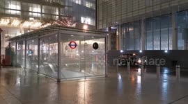 Heavy rain and strong winds hit London