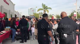 Heartwarming moment LA-area police give back to local children in need