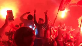 Celebratory football fans create apocalyptic atmosphere after Vietnam win South East Asian Games