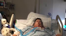 Woman claims cancer