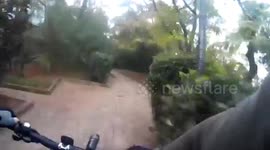 Morning Bike Ride to Work, From Nea Smirni to Piraeus , Athens, Greece