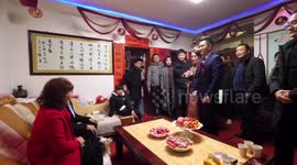 Dog howls to respond after groom says 'dad' to father-in-law on wedding