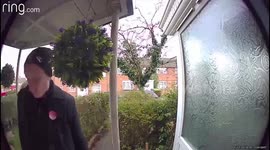 Watch moment Labour party member is caught ‘stealing Tory campaign leaflet’ from letterbox while out canvassing