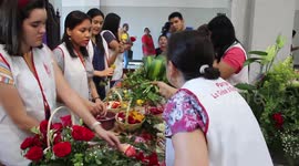 Hundreds of Salvadorans gather to celebrate Our Lady of Guadalupe